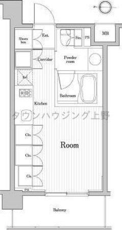 ＰＲＥＭＩＵＭＣＵＢＥ菊川の物件間取画像